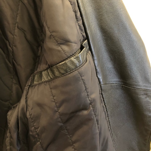 Genuine Italian Leather Moto Style Men's Jacket - Picture 4 of 12